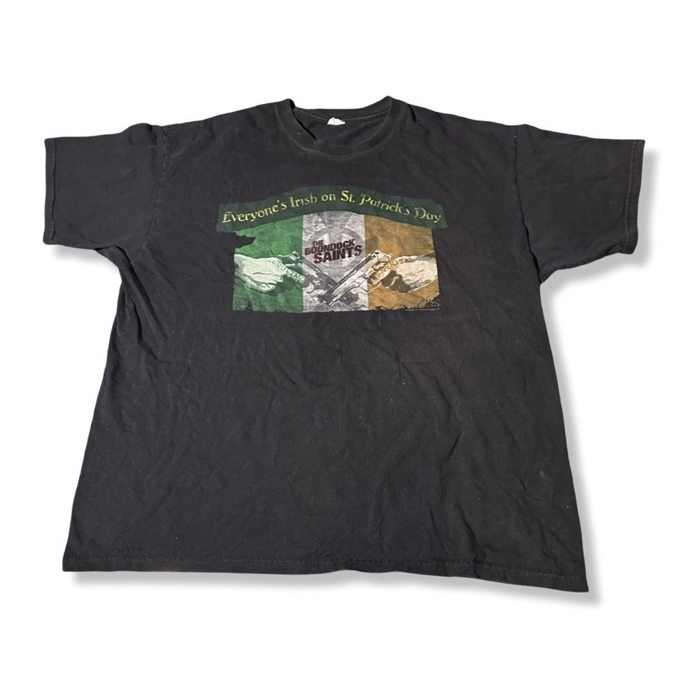 VTG  Y2k The Boondock Saints St Patricks Day Movie Promo T-SHIRT Men's Large